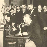first telephone