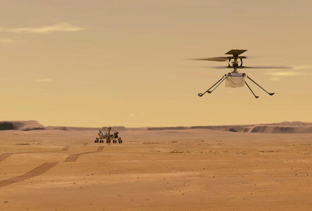 Helicopter Flight Happens on Mars