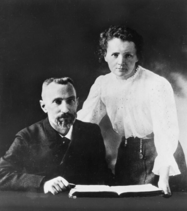 Marie Curie and Radioactive Radium Salts