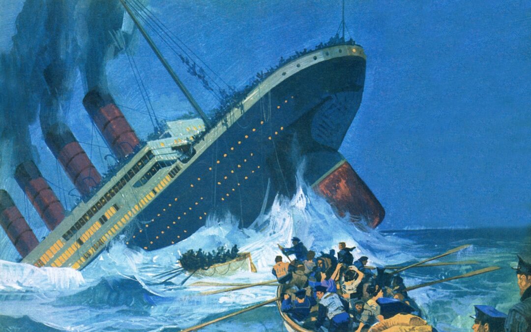 The Titanic Meets The Iceberg
