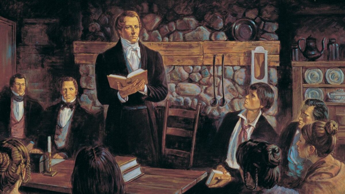 Joseph Smith Organizes a Church