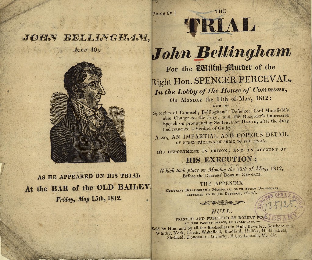 John Bellingham Shoots Spencer Perceval